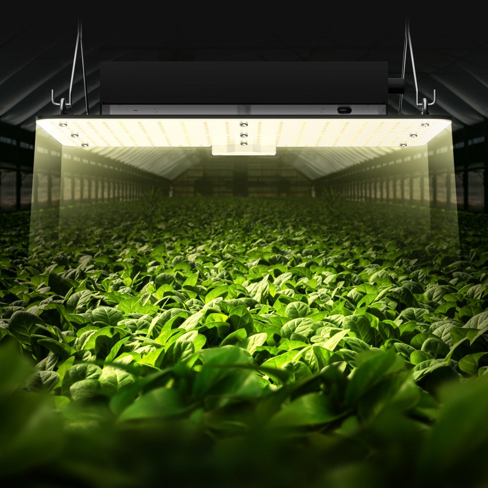 VEVOR LED Grow Light, 150W Full Spectrum Dimmable, High Yield Samsung 2B1B Diodes Growing Lamp for Indoor Plants Seedling Veg and Bloom Greenhouse Growing, Daisy Chain Driver for 91.4 x 91.4 cm Grow Tent