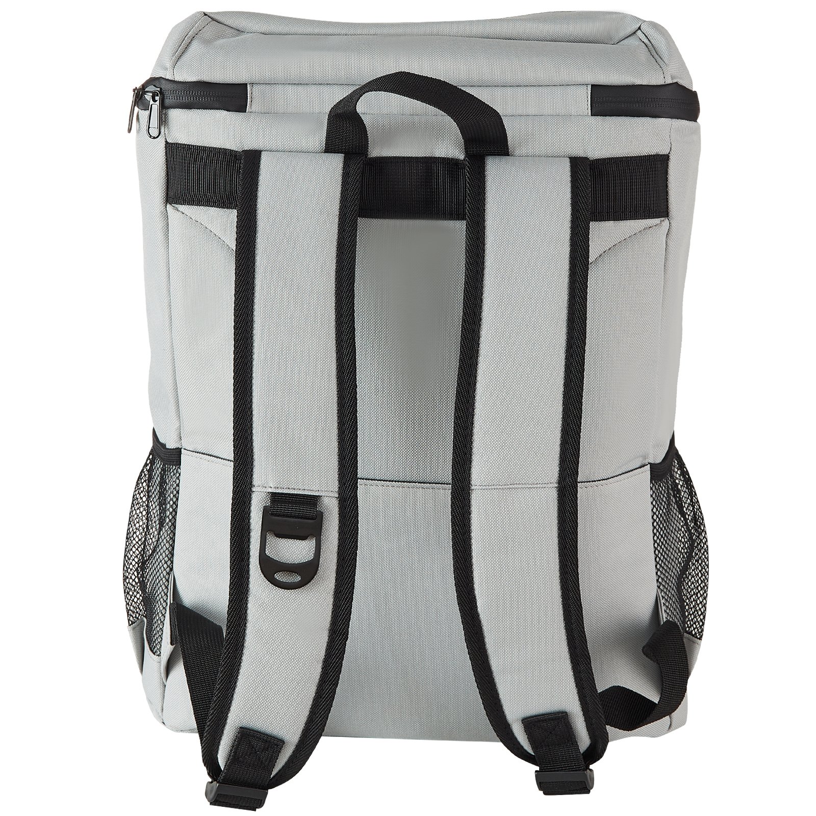 VEVOR Cooler Backpack, 28 Cans Backpack Cooler Leakproof, Waterproof Insulated Backpack Cooler, Lightweight Beach Cooler Bag with Shoulder Padding and Mesh Pocket for Hiking, Camping, BBQ, Grey