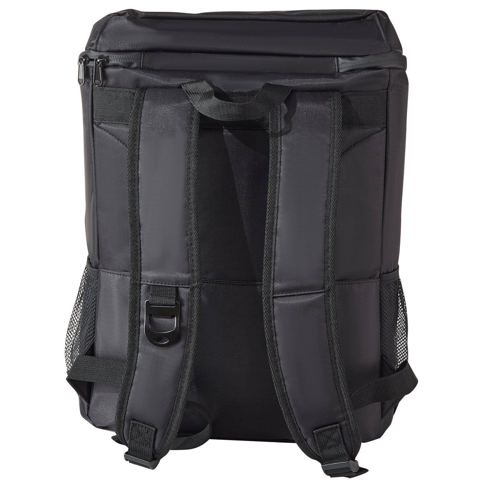 VEVOR Cooler Backpack, 28 Cans Backpack Cooler Leakproof, Waterproof Insulated Backpack Cooler, Lightweight Beach Cooler Bag with Shoulder Padding and Mesh Pocket for Hiking, Camping, BBQ, Black