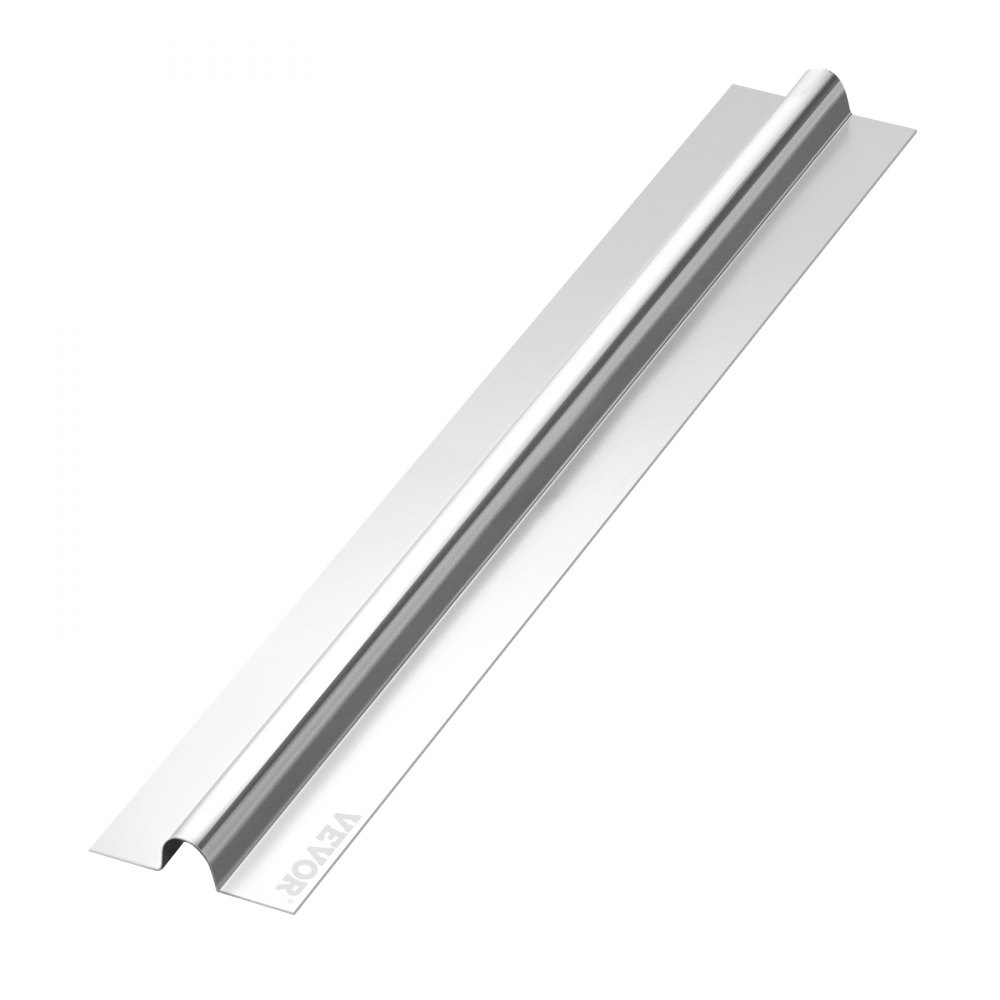 VEVOR PEX Heat Transfer Plates 2 ft, Radiant Heat Plates for 3/4" PEX Pipe, Durable Aluminum & Easy Trimming and Install Underfloor Heat Tubing Plates, Perfect for Wooden Floors (200pcs)