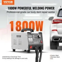 VEVOR Stud Welder Dent Repair Kit Spot Welding Dent Puller Machine with 7 Modes