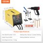 VEVOR Spot Welder Dent Puller 300W Stud Welder Dent Repair for Aluminum Car Body