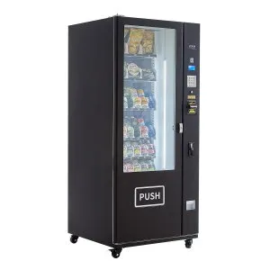 VEVOR Refrigerated Combo Vending Machine, 36 Slots Commercial Snack Soda Drink Vending Machine with ICT Bill/Coin Acceptor, 6-layer Large Capacity for Business, Shopping Mall, Office, School | VEVOR US