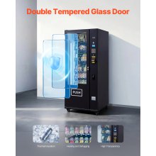 36 Slots Combo Vending Machine ICT Bill/Coin Acceptor Refrigerated Drink Snack