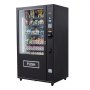VEVOR Refrigerated Combo Vending Machine, 60 Slots Commercial Snack Soda Drink Vending Machine with ICT Bill/Coin Acceptor, 6-layer Large Capacity for Business, Shopping Mall, Office, School