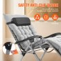 Cadeira VEVOR Zero Gravity 33" Zero Gravity Recliner Lounge Chair Interior e Exterior