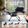 VEVOR Zero Gravity Chair 33" Zero Gravity Recliner Lounge Chair Indoor & Outdoor