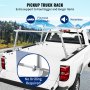 VEVOR Truck Rack Pickup Truck Bed Ladder Rack Adjustable w/ Ladder Stop White