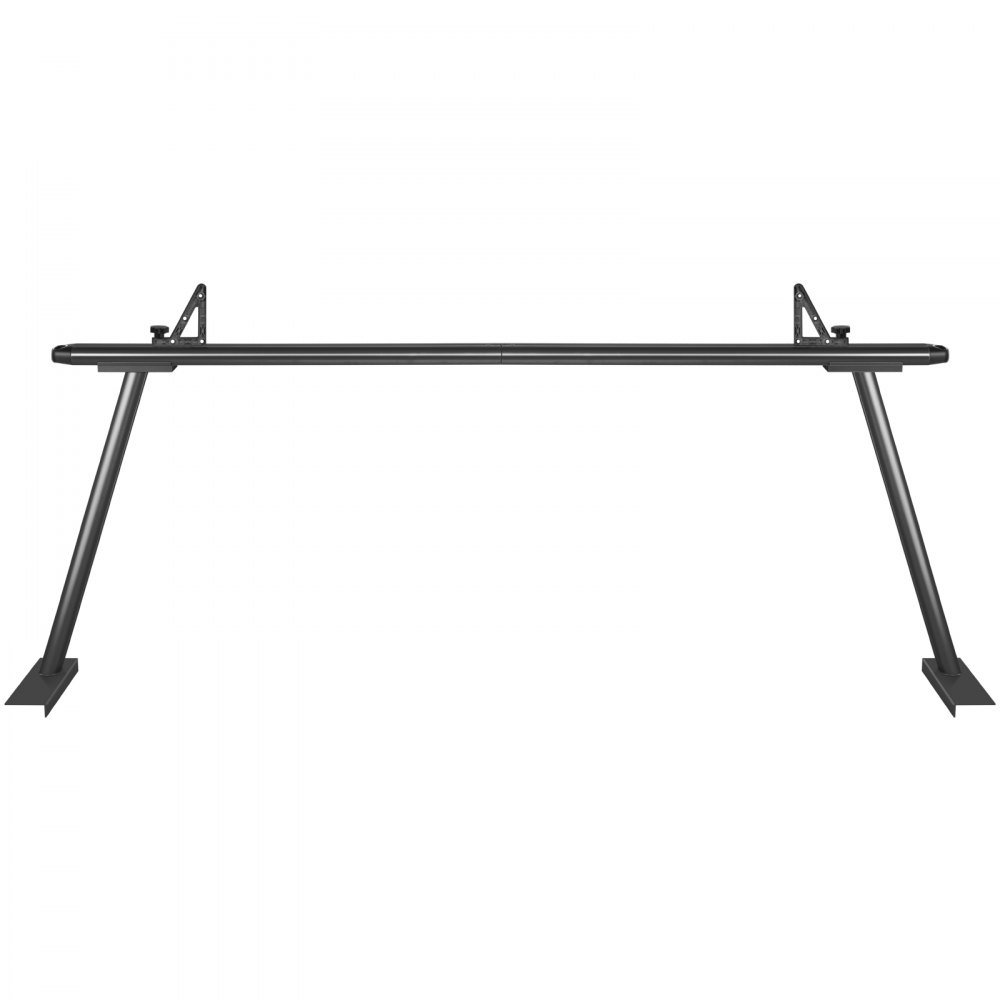 VEVOR Truck Rack Pickup Truck Bed Ladder Rack Adjustable w/ Ladder Stop Black