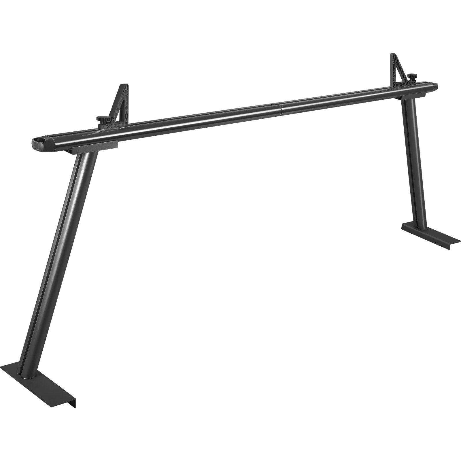 VEVOR Truck Rack Pickup Truck Bed Ladder Rack Adjustable w/ Ladder Stop Black