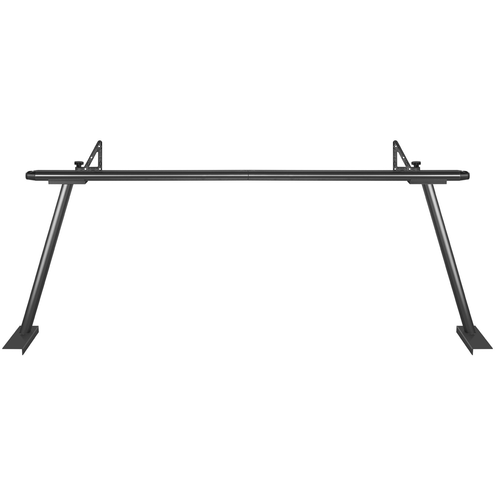 VEVOR Truck Rack Pickup Truck Bed Ladder Rack Adjustable w/ Ladder Stop Black