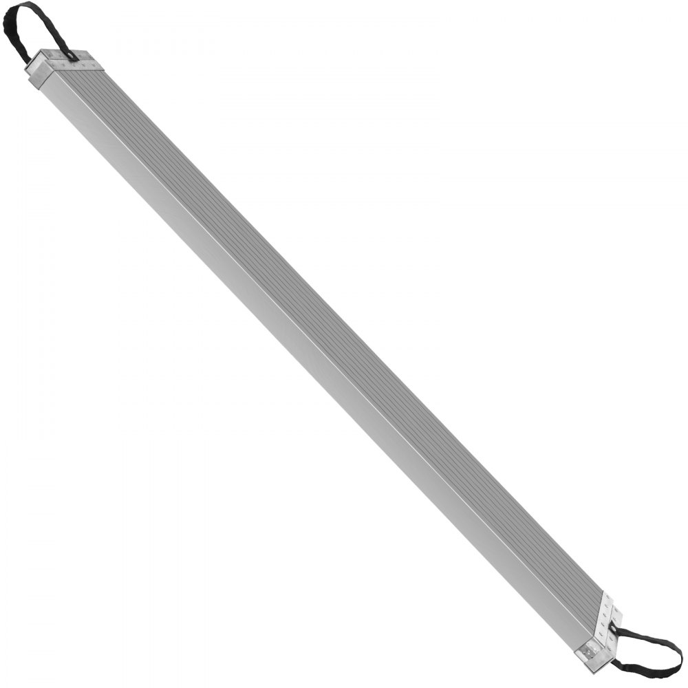 VEVOR Aluminum Work Plank, 8-13ft Telescoping Plank, 440lbs Capacity Aluminum Extension Plank, 12.5 inch Width, Aluminum Scaffolding Plank with Skid-Proof Platform Scaffold Ladder Accessory