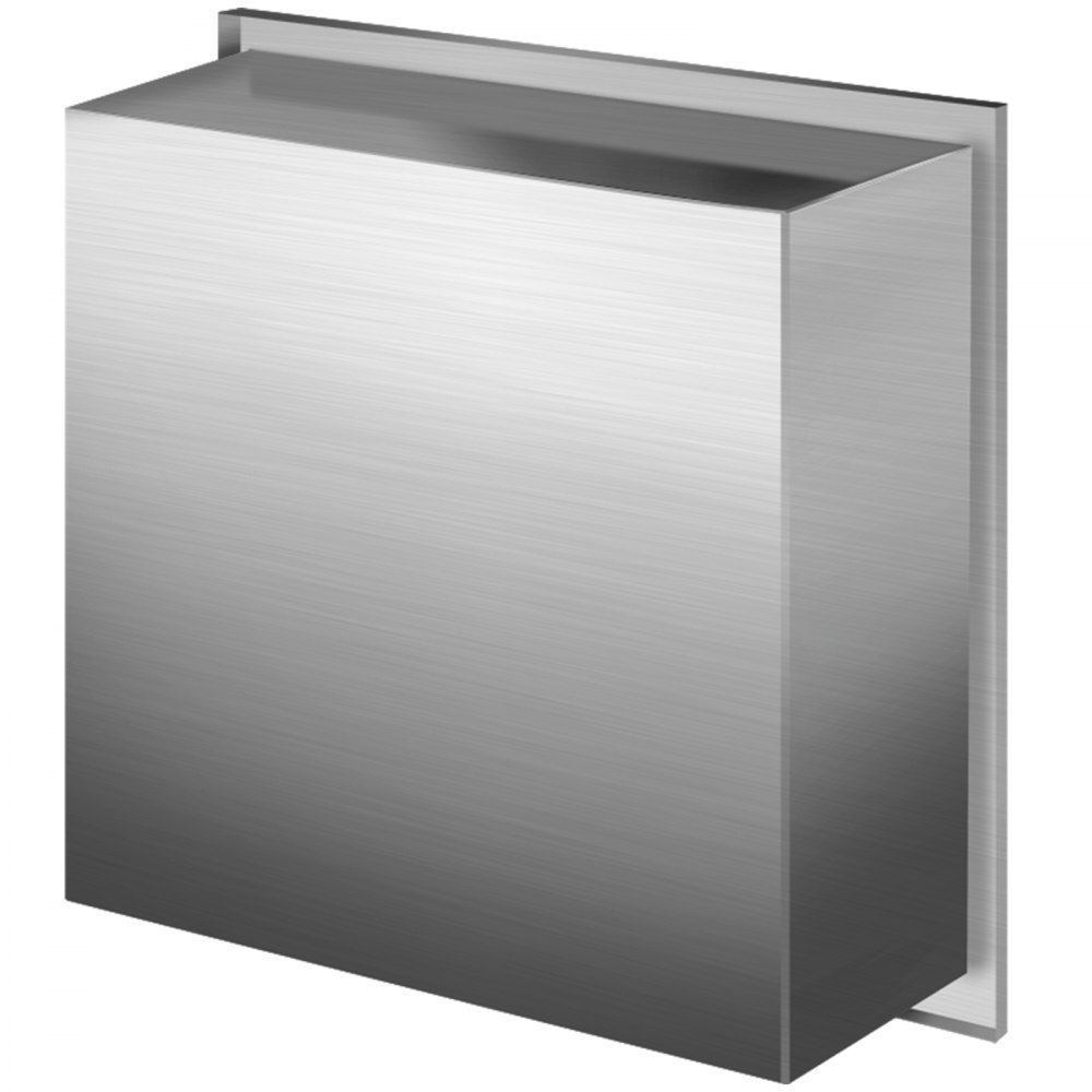 VEVOR Shower Niche Stainless Steel Shower Wall Niche Recessed 30.5x30.5x10.2 cm