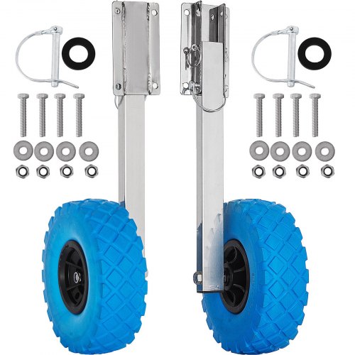 VEVOR Boat Transom Launching Wheel Dolly Stainless Steel For Inflatable Boat