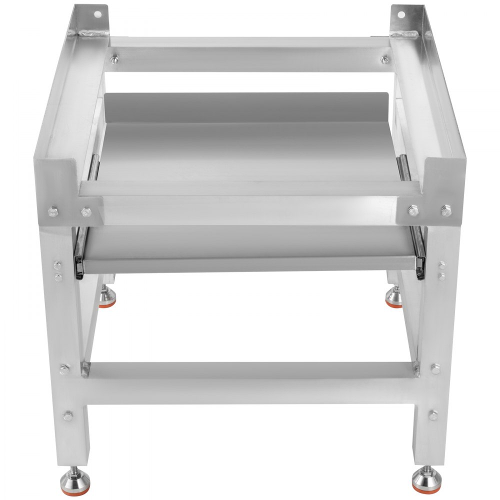 VEVOR Washing Machine Stand 48x25 Inch, Washing Machine Stand Base Heavy 590LBS for Washer and Dryer Stand Aluminum Washing Machine Base with Two 66LBS Trays with 4 Adjustable Feet(Single Tray)
