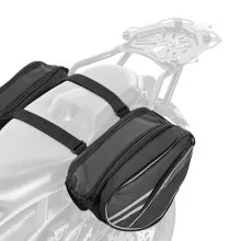 VEVOR Motorcycle Saddlebag Waterproof Motorcycle Side Bag Travel Luggage 30 L