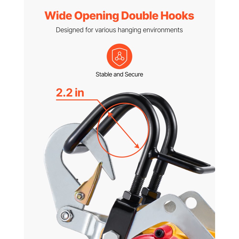 VEVOR 2-in-1 Electric Hoist Winch, 500 KG Capacity, 1800W Portable Power Winch, 30 m Lifting Height, 11 m/min with Wire and Wireless Remote Control, for Garage, Warehouse, Factory Lifting Towing