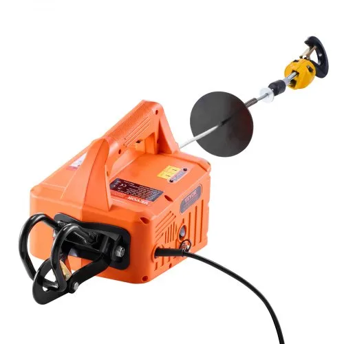 110 Volt Winch 3 In 1 Electric Hoist Winch 440Lbs Portable Power Electric Lift Machine Power Electric Winch Crane Manual/Cable/Lifting Belt For Lifting Small Engine Portable Winch