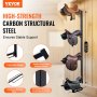 VEVOR Wall Mount Saddle Rack, 24 x 7 x 52 in, Four Tiers Horse Saddle Storage Rack, Heavy Duty  Equestrian Western and English Saddle Stand, Horse Blanket Holder for Tack Room Organization