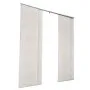 Persianas de trilho de painel VEVOR, trilho extensível de 116 cm a 218 cm de largura, cortinas de painel ajustáveis de até 243 cm de altura, persianas de painel blackout verticais para portas de correr, portas de pátio, divisórias de ambientes, cinza claro