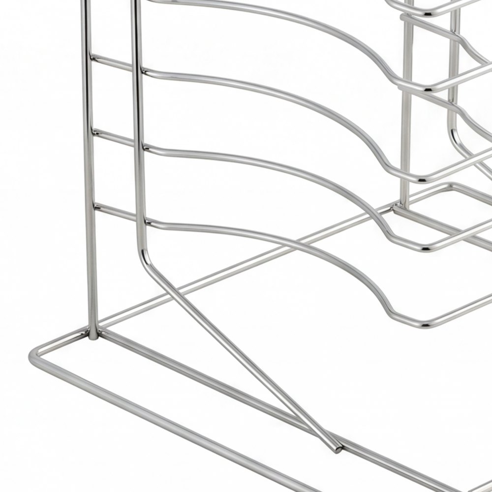 VEVOR Pizza Rack, 15-Tier, Chrome-Plated Steel, Countertop Pizza Pan Sheet, for Pizza Baking, Crisp Crusts, Pizzerias and Foodservice, Cooling Tray Storage Stand, 9 kg Capacity, 31 x 31 x 69 cm