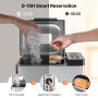 2LB 19-in-1 Bread Maker Automatic Compact Dough Machine Nonstick 3 Crust Colors