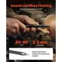 4PCS Wood Lathe Chisel Set HSS Woodturning Tools Storage Box for Lathe Finisher