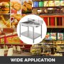 Breading Table 100x70x80cm Breader Station Fried Chicken Stainless Steel Worktop