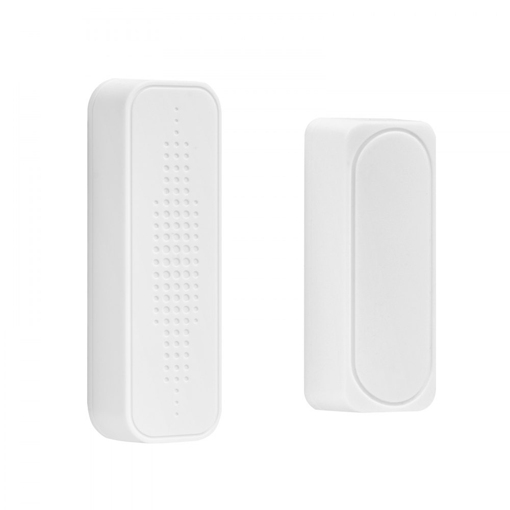 VEVOR Door Chime, DC 12V, Wireless Door Open Contact Sensor Alarm Chime with 656 ft Range, 58 Chimes & 5 Adjustable Volume, Doors Ringer Alert for Business, Store, Home, Office When Entering
