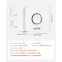 VEVOR Door Chime, DC 12V, Wireless Door Open Contact Sensor Alarm Chime with 656 ft Range, 58 Chimes & 5 Adjustable Volume, Doors Ringer Alert for Business, Store, Home, Office When Entering