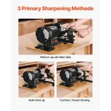 VEVOR Pro Grind Sharpening System Multi-Grind Jig for 6" & 8" Bench Grinder