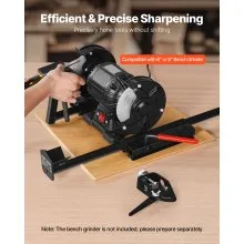 Sistema de afilado multi-grind VEVOR, plantilla Vari-Grind para amoladoras de banco de 6" y 8
