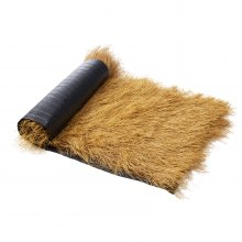 Artificial Thatch Grass Roof Roll 1.6 x 19.7 ft Tiki Hut Bar Skirt Roof Décor