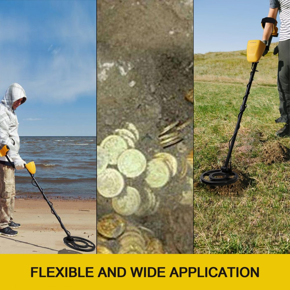 MD-3010 Deep Sensitive Metal Detector Gold Digger Treasure Hunter LCD Waterproof