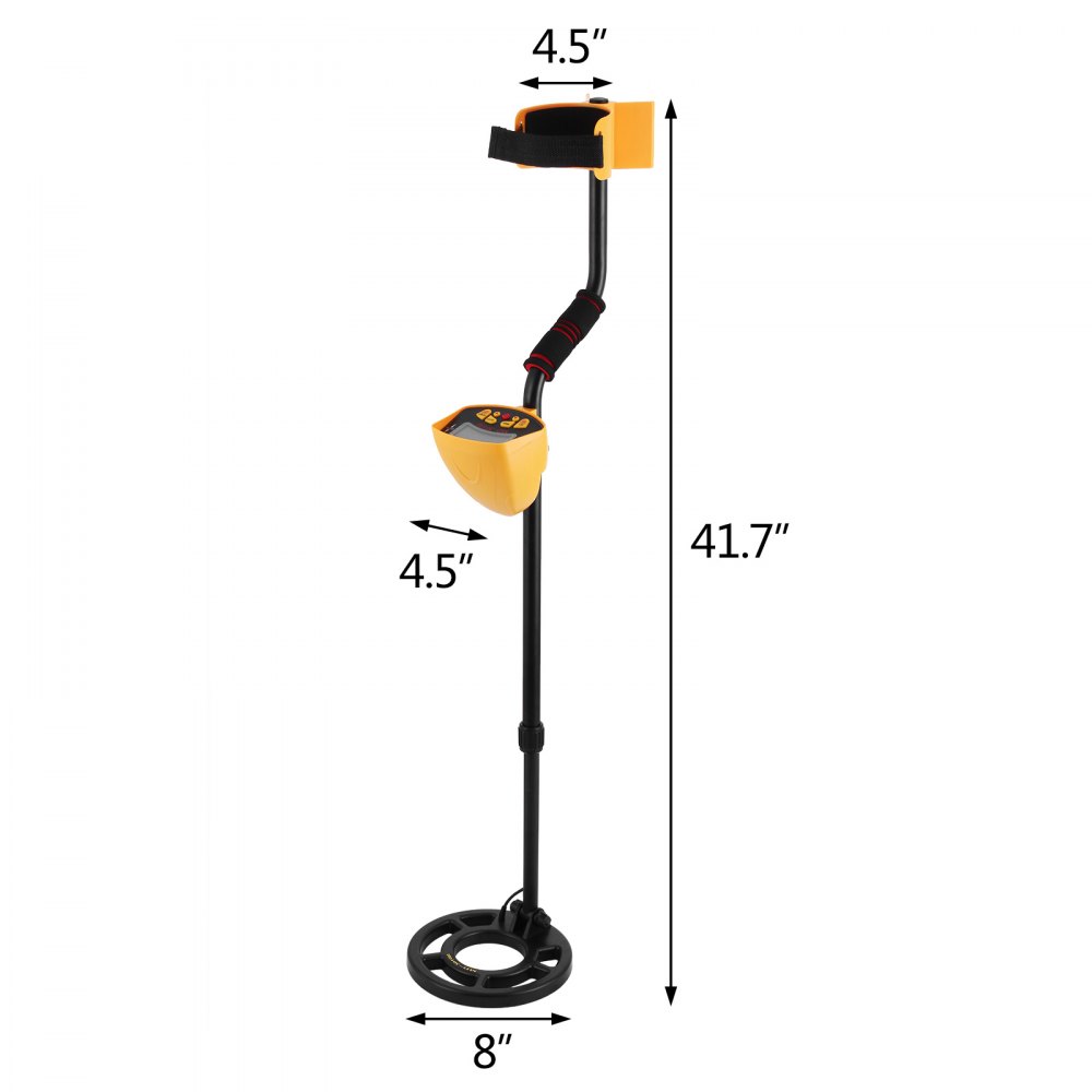 MD-3010 Deep Sensitive Metal Detector Gold Digger Treasure Hunter LCD Waterproof