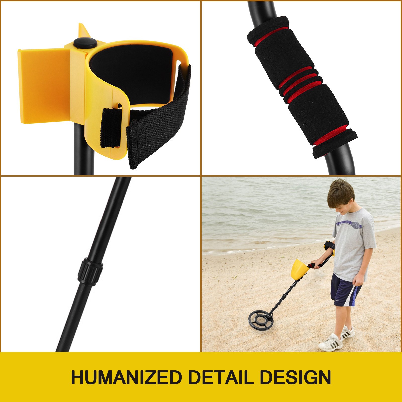 MD-3010 Deep Sensitive Metal Detector Gold Digger Treasure Hunter LCD Waterproof
