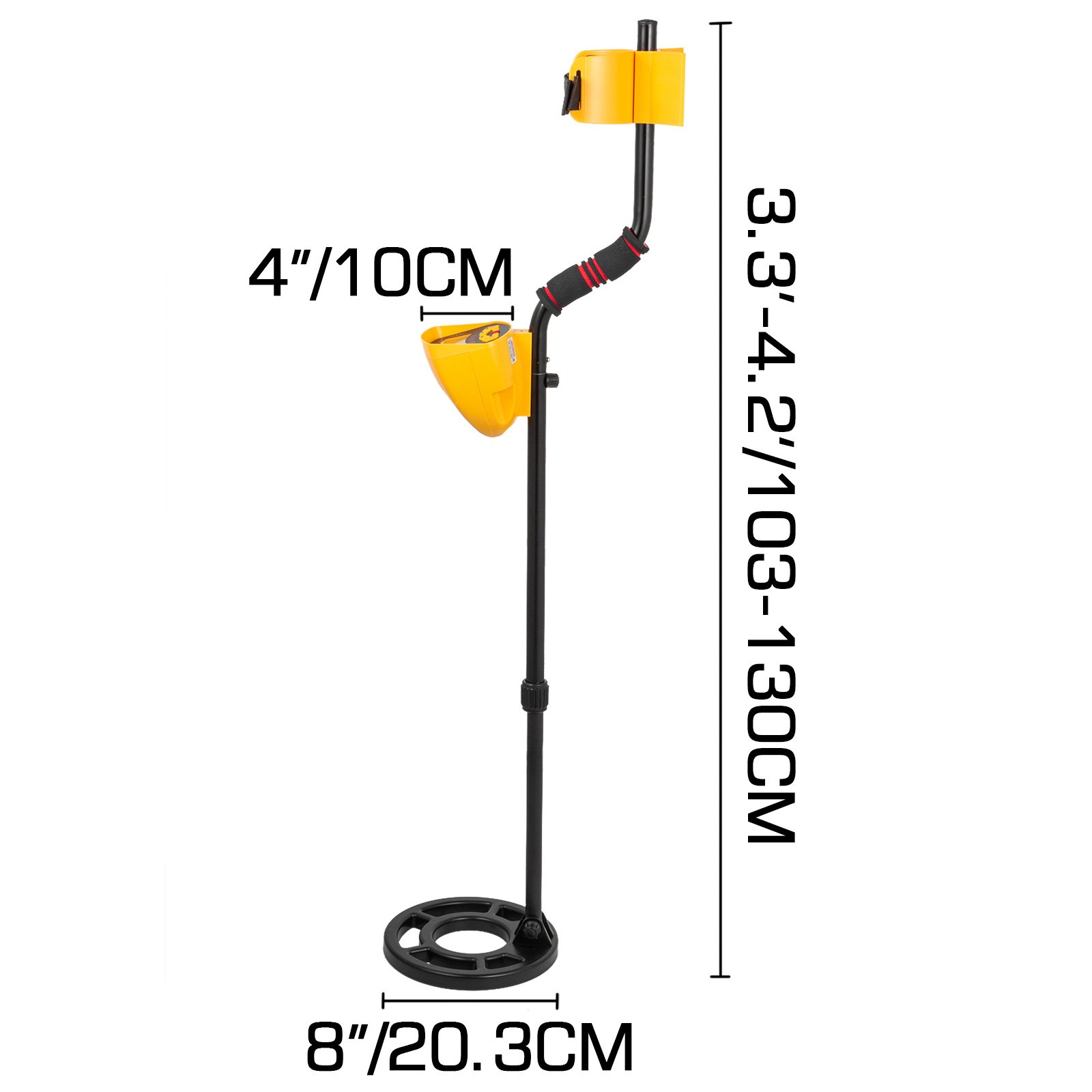 MD-3010II Deep Sensitive Metal Detector Gold Treasure Hunter Ground Search