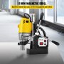 VEVOR Magnetic Drill, 40MM Magnetic Drill Press, 1100W Magnetic Core Drill, 2700 LBS Magnet Force Drilling Machine, 220V Electromagnetic Drill Press, Mag Drill with Chuck for Drilling and Tapping