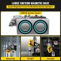 VEVOR Magnetic Drill, 40MM Magnetic Drill Press, 1100W Magnetic Core Drill, 2700 LBS Magnet Force Drilling Machine, 220V Electromagnetic Drill Press, Mag Drill with 11PC 1 in HSS Annular Drill Bits