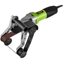 VEVOR Pipe Tube Polisher Sander 7"/180 mm Max Pipe Diameter,Sander Polisher Grinder 110V 800W,Professional Belt Sander Grinding Machine 6 Speeds Adjustable,for Burnishing Finishing Stainless Steel