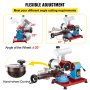 VEVOR Circular Saw Blade Sharpener 370W Saw Blade Sharpener 230V Electric Circular Saw Blade Sharpen 3''-27.5'' / 80-700MM 2850RPM Electric Water Injection Grinding Grinder Machine