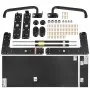 Kit de cama plegable VEVOR tamaño Queen, kit de herrajes mecánicos para cama abatible vertical de lujo, soporte resistente para marco de cama con palanca neumática, diseño de ahorro de espacio para habitación de invitados.