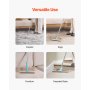 Pet Hair Carpet Rake 35.83-55.51 in Adjustable Long Handle Pet Hair Broom Tool