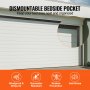 VEVOR Garage Door Top and Sides Seal Strip 20 FT Universal Weather Stripping