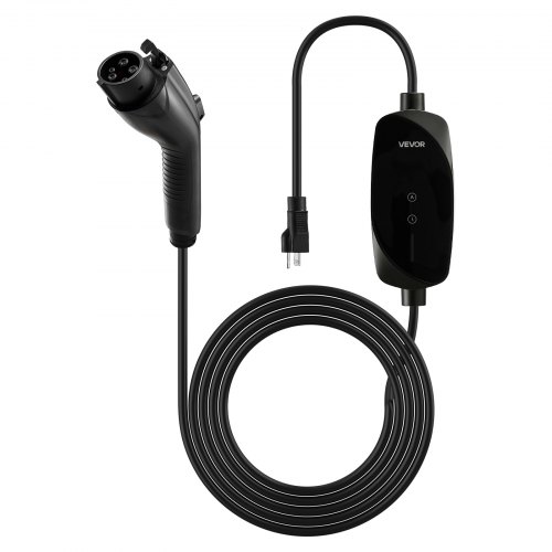 VEVOR Level 1 and 2 EV Charger – 16A, 25ft Cable, 120-240V