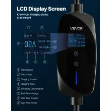 VEVOR Level 2 Tesla Charger 32A EV Charger 240V NEMA 14-50P with 25 ft Cable