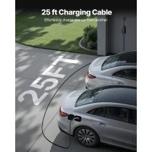 VEVOR Level 2 EV Charger Portable Charger 40A 240V NEMA 14-50P with 25 ft Cable