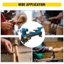 Mini Benchtop Wood Lathe 254x458mm 500-3200RPM Mute Stability Variable Speeds
