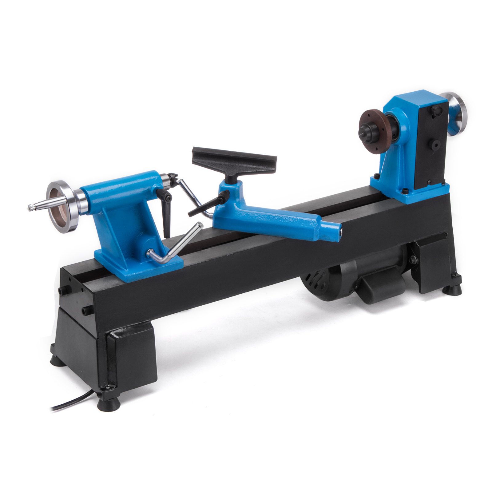 Mini Benchtop Wood Lathe 254x458mm 500-3200RPM Mute Stability Variable Speeds