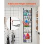 VEVOR 8-Tier Over the Door Pantry Organizer Hanging Storage Rack Adjustable